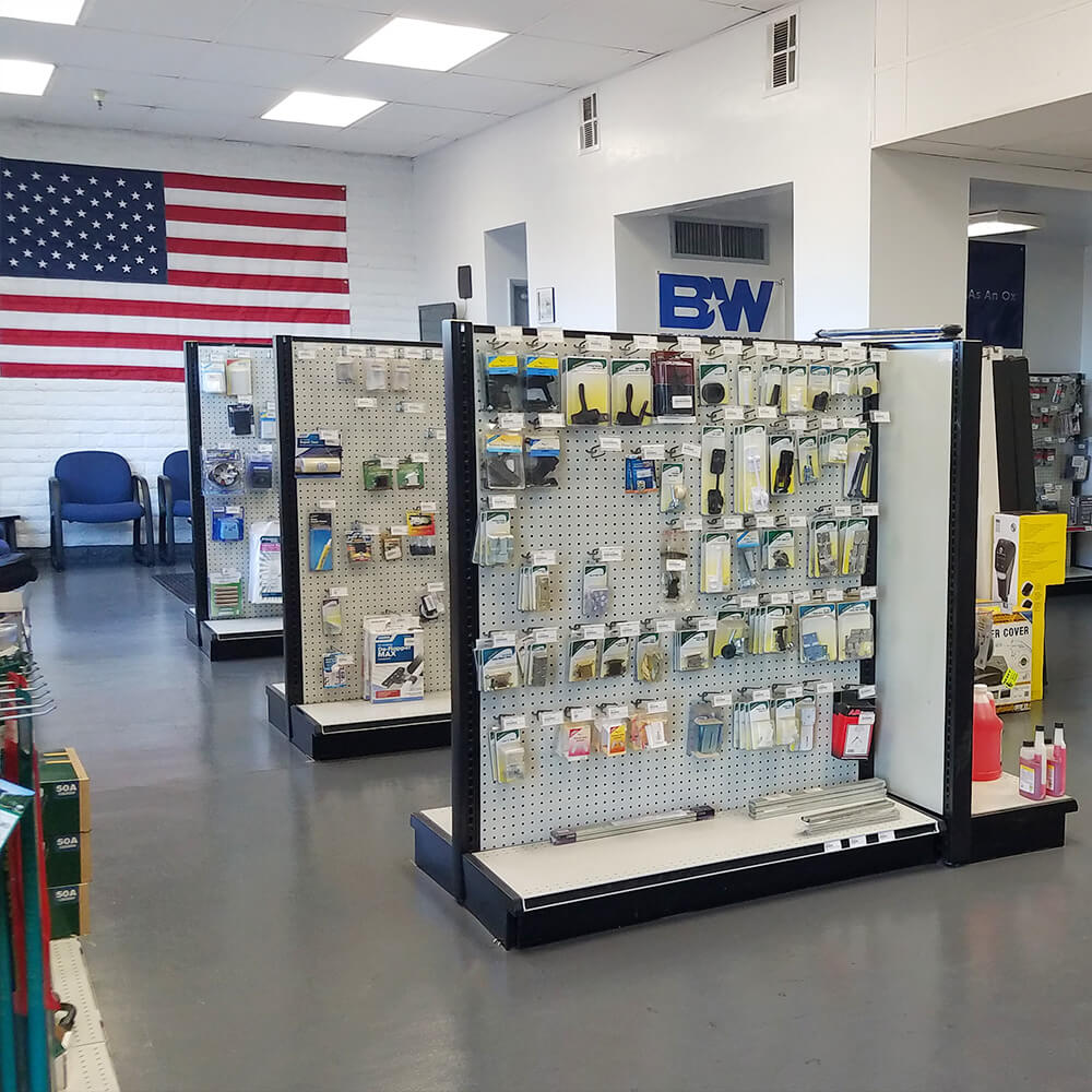 RV Parts Store in Sun City RV, Peoria, Arizona