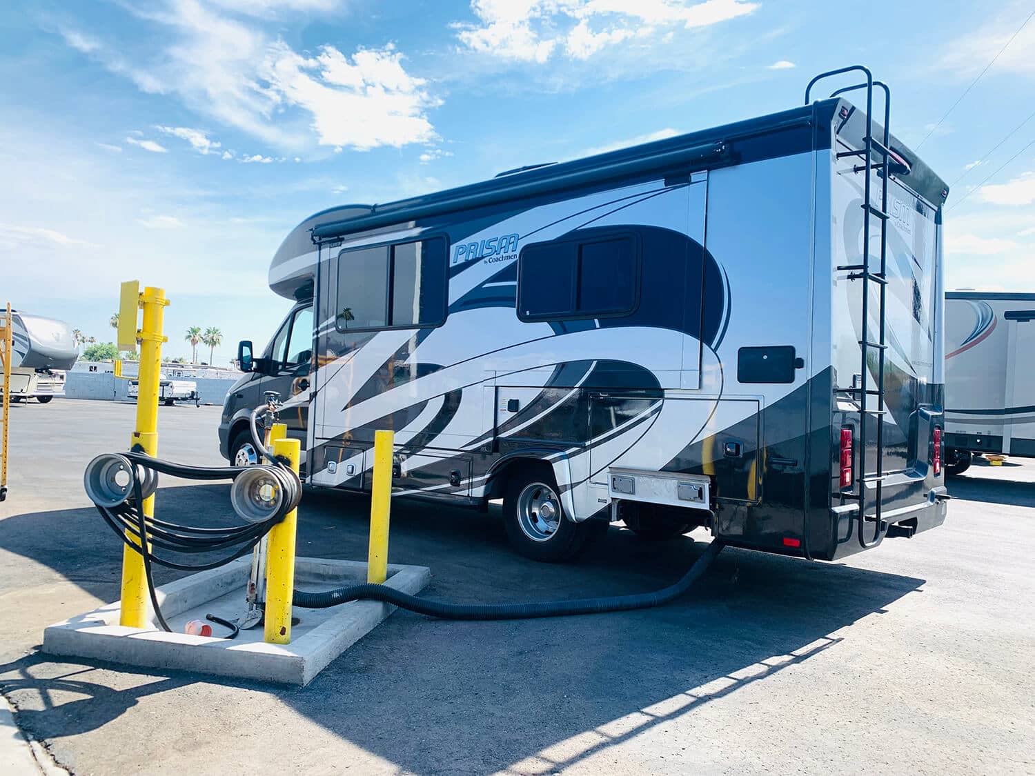 RV Dump Station and Propane Refill in Sun City RV, Peoria, Arizona